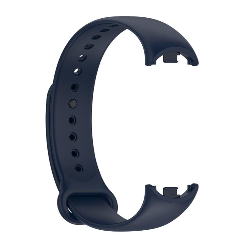 Obrazek Pasek Silikonowy Mi Band 10 / M10 / 9 / M9 / 8 / M8 (12), NAVY / GRANATOWY