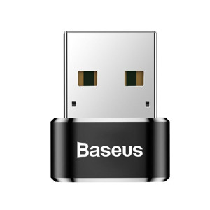 Obrazek ADAPTER BASEUS USB-C/USB-A 3A BLACK