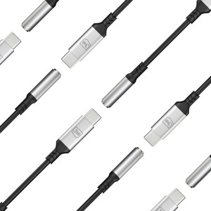 Obrazek 3MK ADAPTER AUDIO USB-C/JACK 3,5 mm