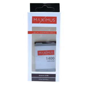 Obrazek Bateria MAXXIMUS NOKIA E66 1400mAh Li-ion BL-4U