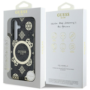 Obrazek GUESS SAMSUNG S25 GUHMS25SH4PYEEK GOLD

PEONY PATTERN MAGSAFE BLACK