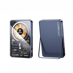 Obrazek POWERBANK REMAX WALKING SERIES 10000mAh RPP-558 PD20W+QC 22,5W MAGNETIC BLUE