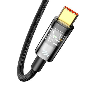 Obrazek KABEL BASEUS EXPLORER USB/USB-C 100W 1M BLACK