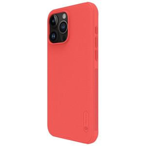 Obrazek NILLKIN super frosted shield PRO IPHONE 15 PRO MAX (6,7) RED / CZERWONY