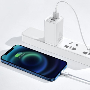 Picture of BASEUS CABLE SUPERIOR USB-LIGHTNING 2.4A 1.5M WHITE