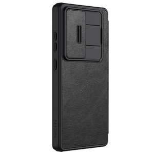 Obrazek Nillkin Qin Pro Leather Case Samsung S25 ULTRA, BLACK / CZARNY