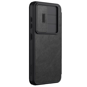 Obrazek Nillkin Qin Pro Leather Case Samsung S25+, BLACK / CZARNY