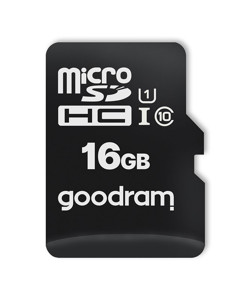 Obrazek Karta MicroSD UHS I 16GB GOODRAM +Ad CL10 UHS-I