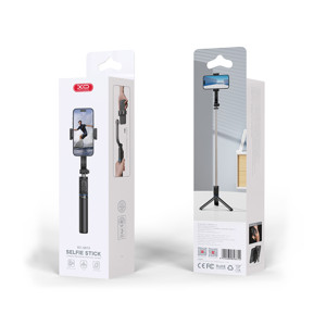 Obrazek XO SELFIESTICK Bluetooth TRIPOD SS13 106cm Czarny