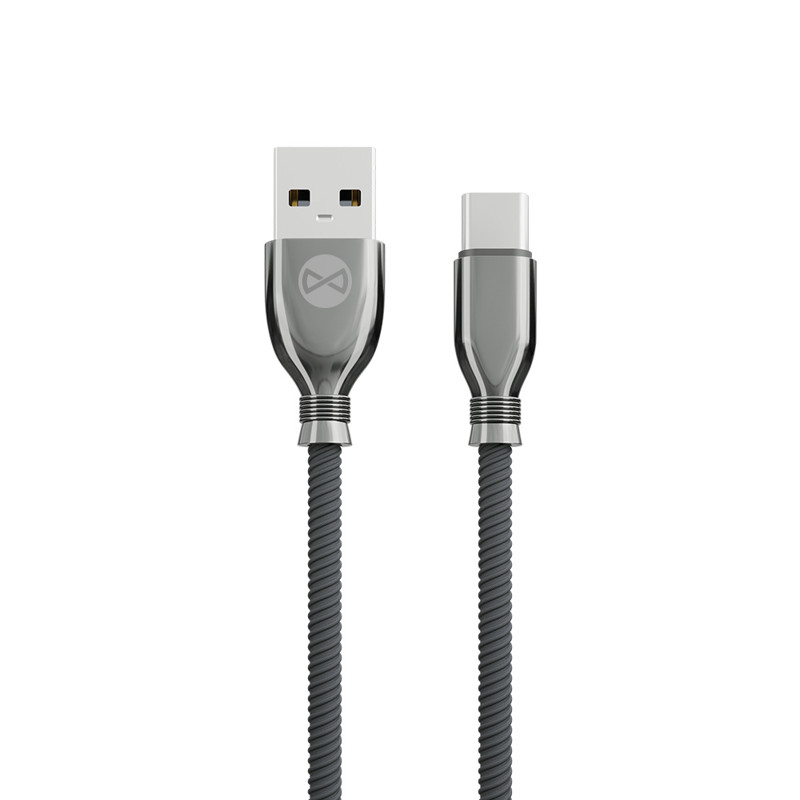 Obrazek Forever kabel Tornado USB - USB-C 1,0 m 3A czarny