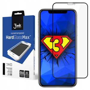 Obrazek 3MK Hard Glass MAX iPhone 7+ Biały
