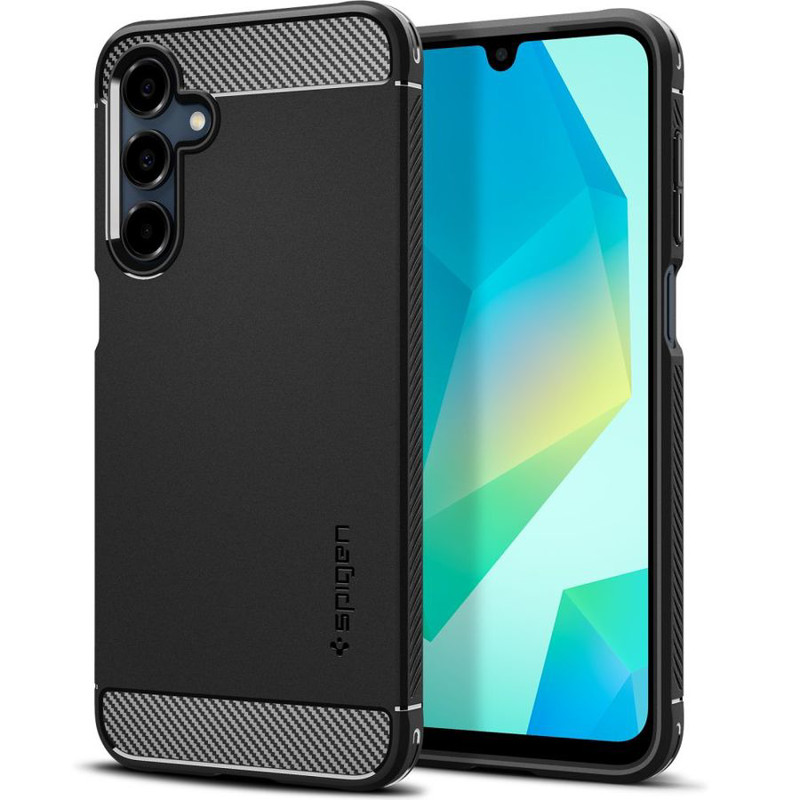 Obrazek SPIGEN RUGGED ARMOR Samsung A16 4G/5G MATTE BLACK