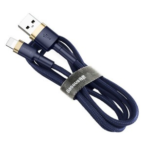 Obrazek KABEL BASEUS CAFULE USB/LIGHTNING 2.4A 1M GOLD/NAVY