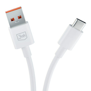 Obrazek 3MK KABEL HYPER USB/TYPE-C 1,2m 5A Biały