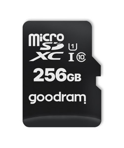 Obrazek Karta MicroSD UHS I 256GB GOODRAM +Ad