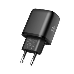Obrazek TECH-PROTECT ładowarka sieciowa NCA30 30W USB-C/ USB-A BLACK