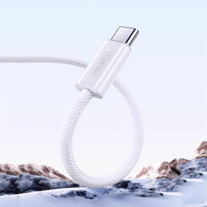 Obrazek KABEL T-PHOX CC15 SERIES USB-C/USB-C 60W 3A 2M WHITE