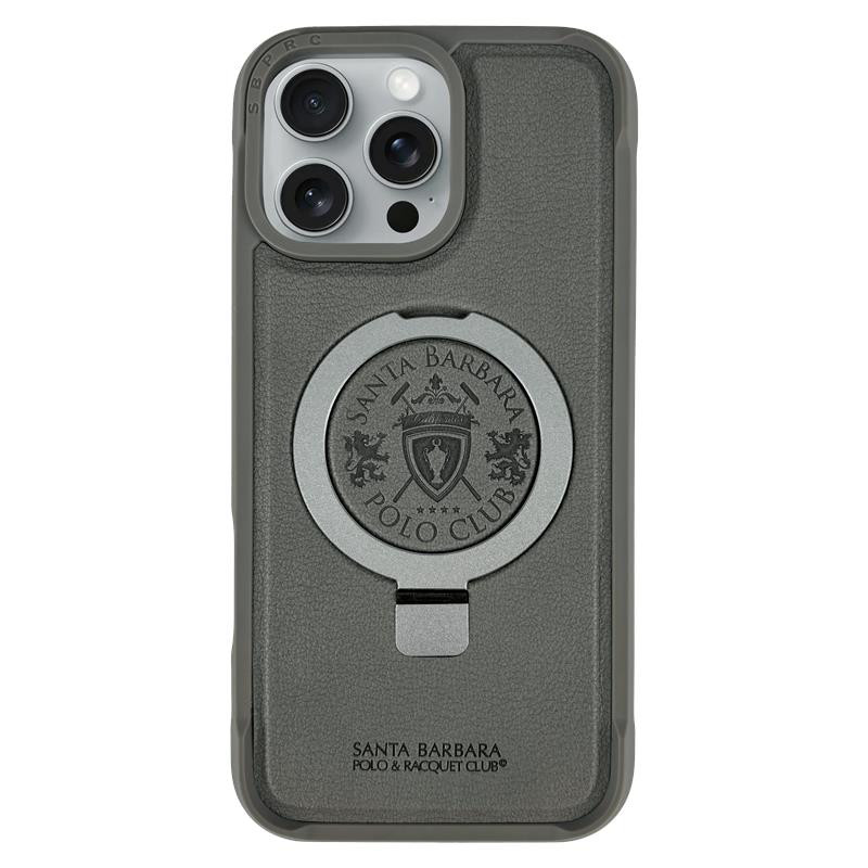 Obrazek ETUI POLO APPLE PRIMO IPHONE 16 TITANIUM GREY