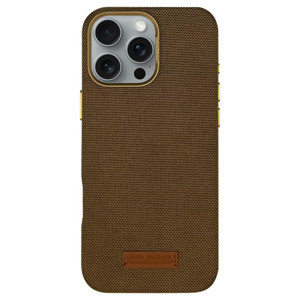 Obrazek ETUI POLO LEONARD IPHONE 16 PRO BROWN / BRĄZOWY