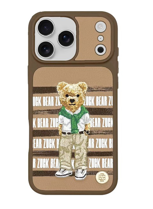 Obrazek Etui Zuck Bear SAN FRANCISCO FORTUNE IPHONE 17 PRO MAX GOLDEN STATE BEAR