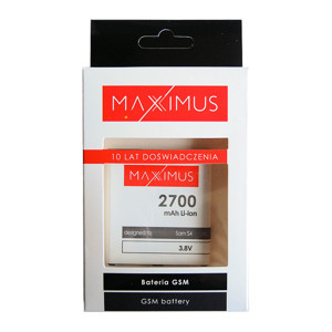 Obrazek Bateria MAXXIMUS Samsung i9500 S4 2700 mAh EB-B600BC
