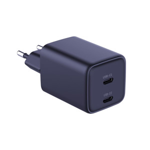 Obrazek 3MK ładowarka sieciowa HYPER CHARGER 45W PD+USB Z KABLEM UBS-C/USB-C CZARNA