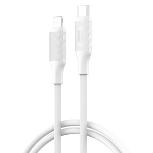 Obrazek XO KABEL NB-Q265A USB-C/LIGHTNING 1m 27W BIAŁY