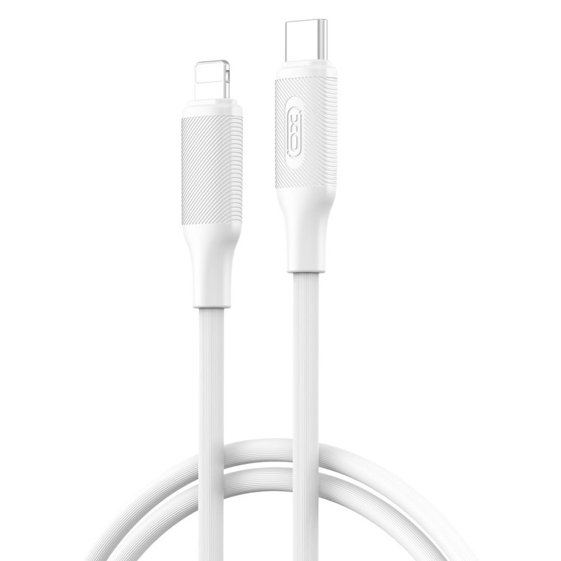 Obrazek XO KABEL NB-Q265A USB-C/LIGHTNING 1m 27W BIAŁY
