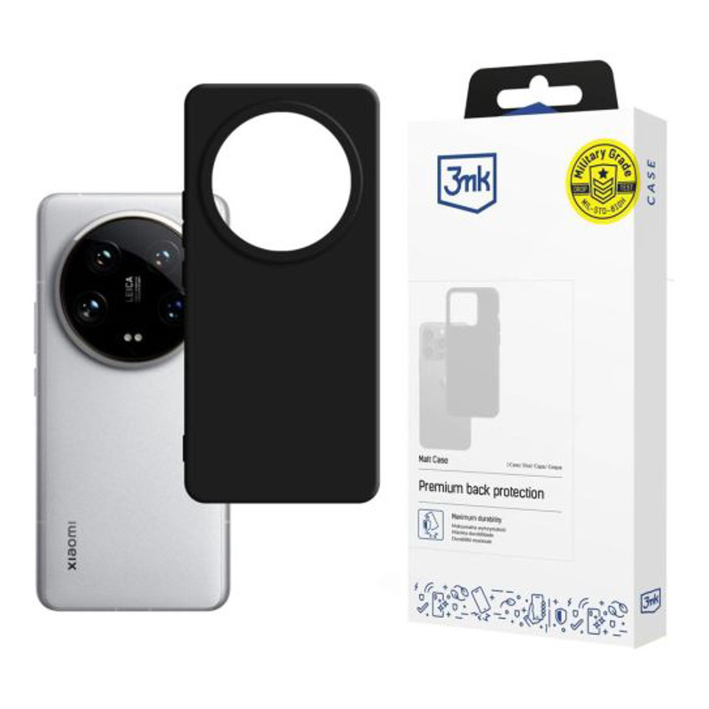 Obrazek 3mk Matt Case Xiaomi 14 Ultra czarna