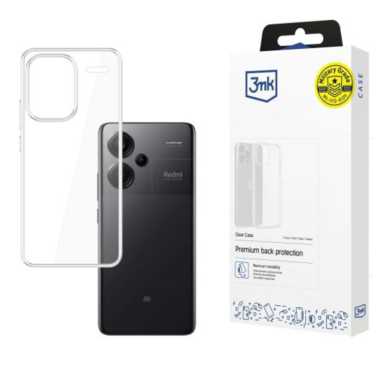 Obrazek 3mk Clear Case Redmi Note 13 Pro+