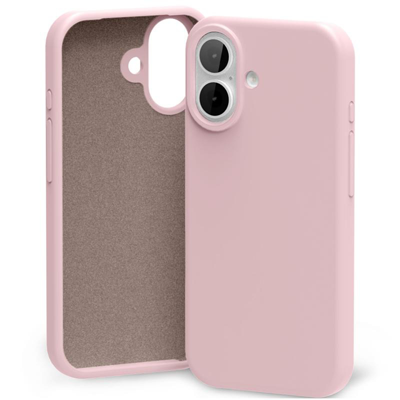 Obrazek Mercury Silicon Case iPhone 17 (6.1), PINK SAND / PUDROWY RÓŻ