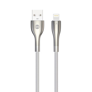 Obrazek Forever kabel Sleek USB - Lightning 1,0 m 2,4A biały