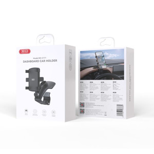 Obrazek XO UCHWYT SAMOCHODOWY C171 NA KOKPIT czarny