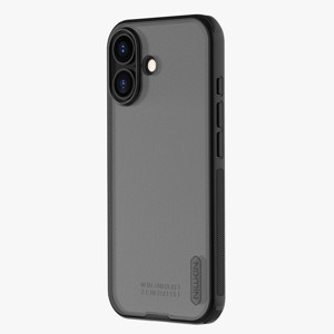 Obrazek NILLKIN super frosted shield PRO IPHONE 17 TRANSPARENT BLACK / PRZEŹROCZYSTY CZARNY