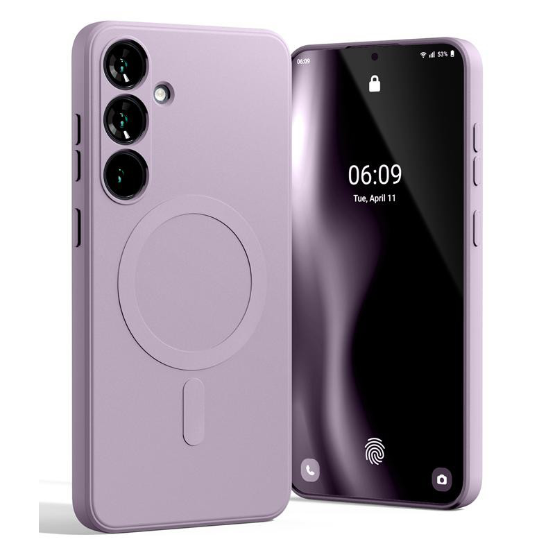 Obrazek Mercury Semi-Silicon Magsafe Samsung S25+ , LILAC PURPLE / LILIOWY FIOLET