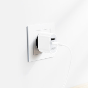 Picture of XO wall charger L97 1x USB 1x USB-C 2,4A white