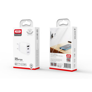 Picture of XO wall charger L97 1x USB 1x USB-C 2,4A white