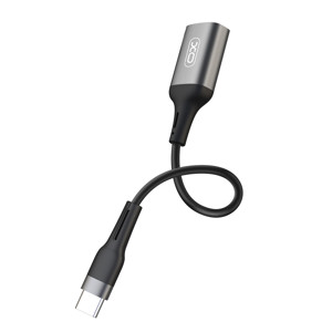 Obrazek XO ADAPTER OTG NB201 USB/USB-C czarny