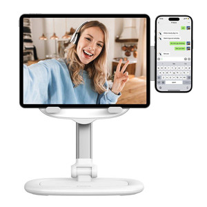 Obrazek STOJAK BASEUS SEASHELL NA TABLET/TELEFON WHITE