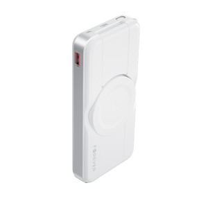 Obrazek Forever powerbank bezprzewodowy 3w1 MATB-300 10000 mAh biały