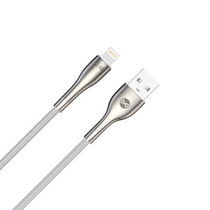 Obrazek Forever kabel Sleek USB - Lightning 1,0 m 2,4A biały