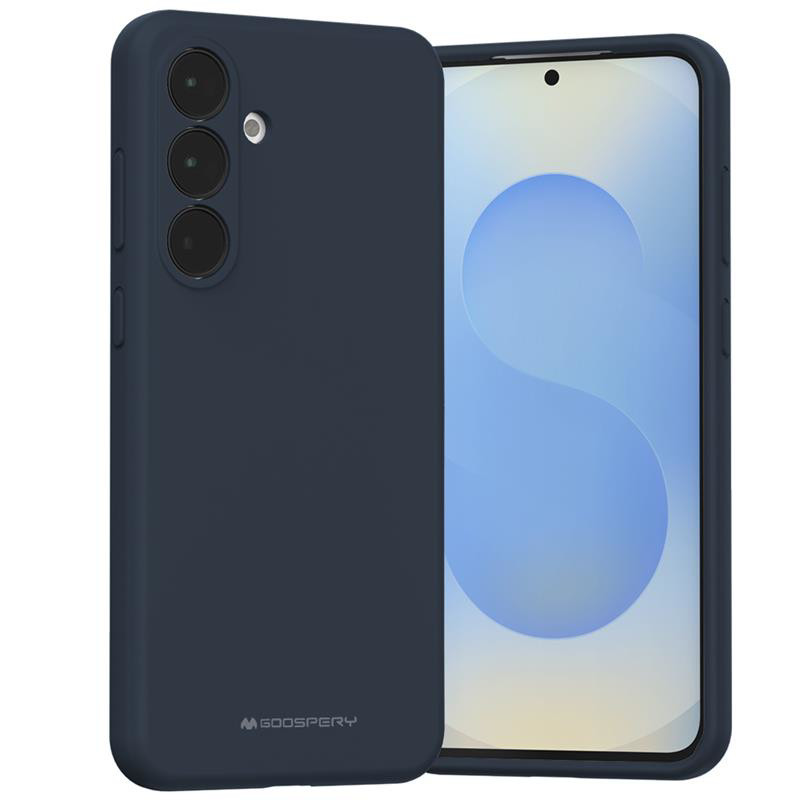 Obrazek Mercury Silicone Case Samsung S25 FE NAVY / GRANATOWY