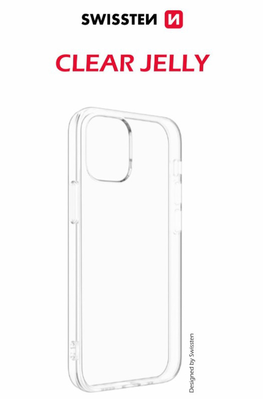Obrazek SWISSTEN CLEAR JELLY CASE REDMI NOTE 14 PRO