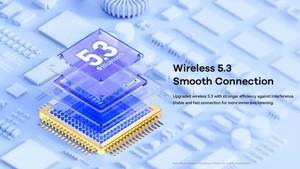 Obrazek Słuchawki Bluetooth REMAX TWS C1 Bluetooth 5.3 ENC BLUE