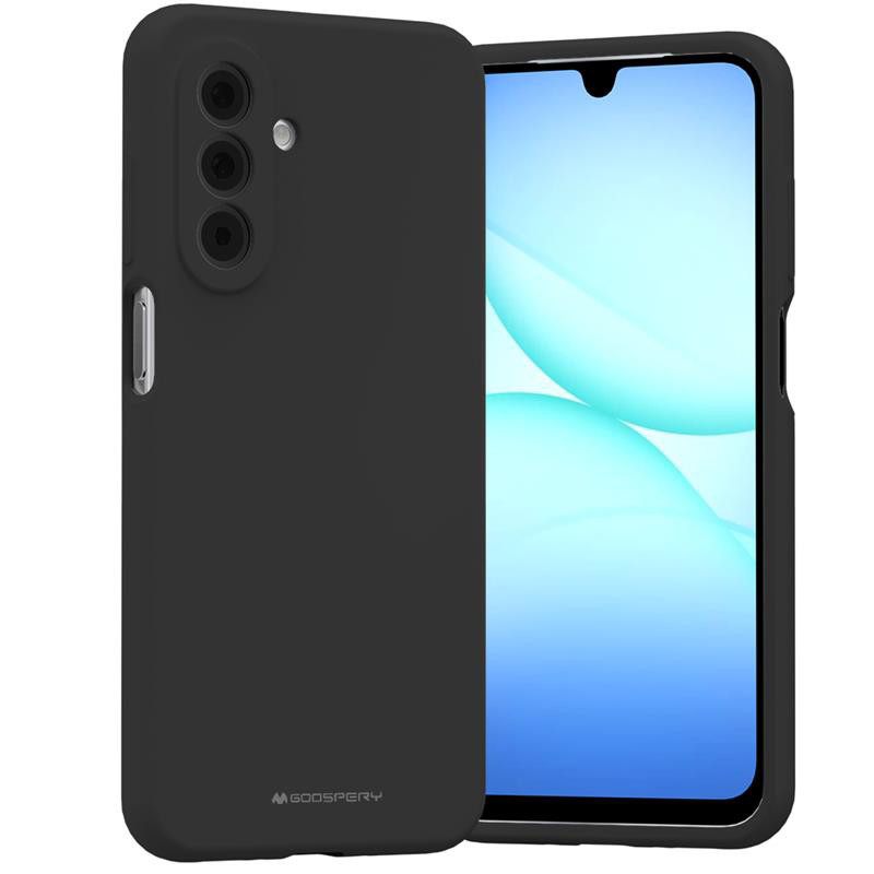 Obrazek Mercury Silicone Case Samsung A17 BLACK / CZARNY