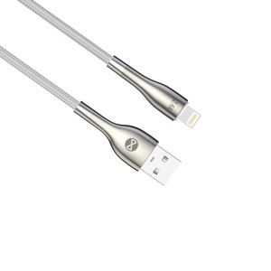 Obrazek Forever kabel Sleek USB - Lightning 1,0 m 2,4A biały