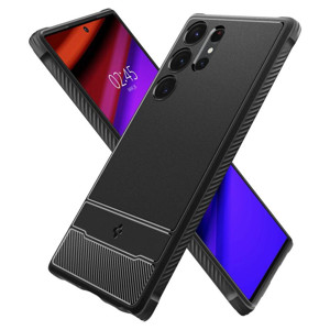 Obrazek SPIGEN RUGGED ARMOR Samsung S24 ULTRA MATTE BLACK