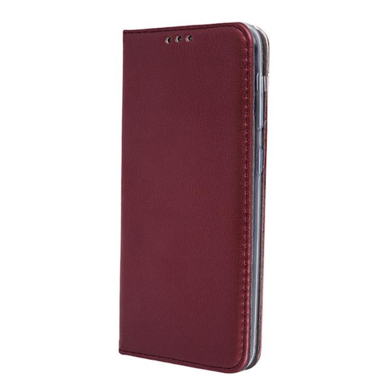Obrazek Etui Smart Magnetic do Oppo Reno 14 5G / 14FS 5G (Global), BURGUNDY / BURGUNDOWY