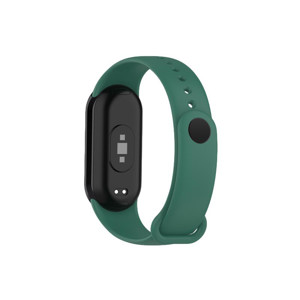 Obrazek Pasek Silikonowy Mi Band 10 / M10 / 9 / M9 / 8 / M8 (8), GREEN / ZIELONY