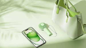 Obrazek MINI WIATRAK REMAX PRO BOBBOL F33 WHITE